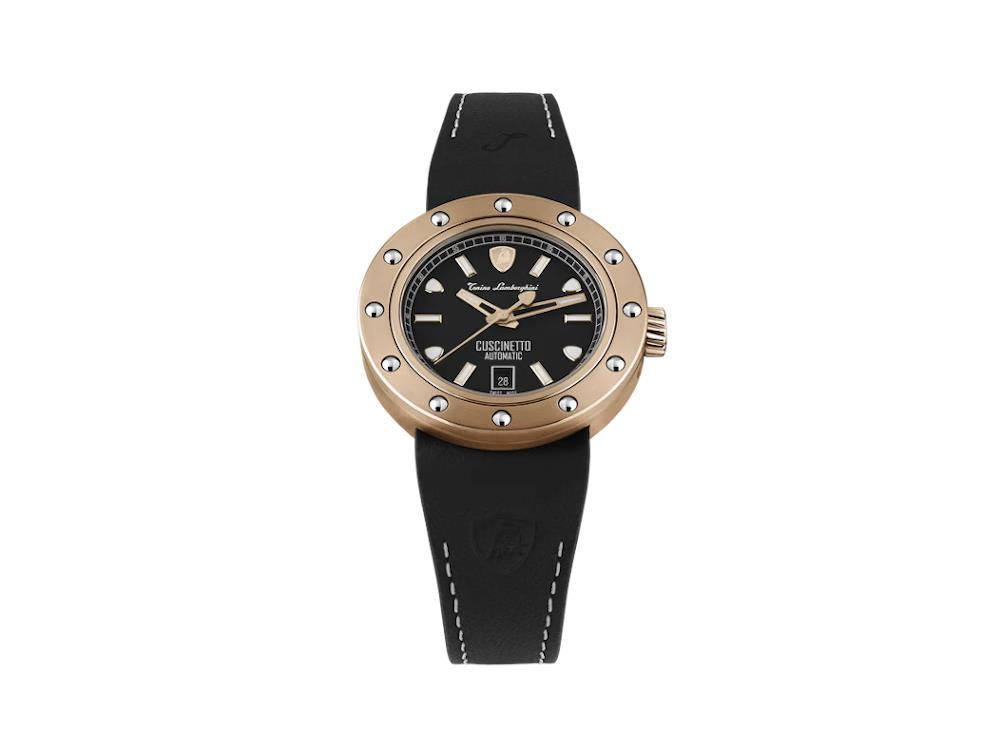 Montre Automatique Tonino Lamborghini Cuscinetto, Titane, Noir, 42 mm, TLF-T01-8