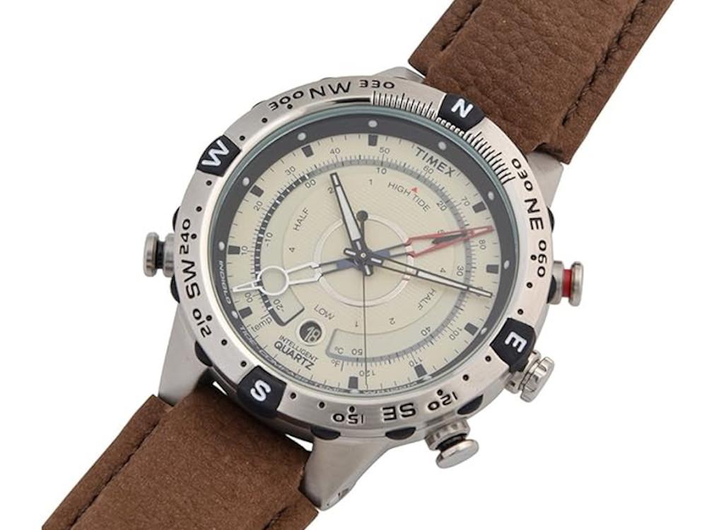 Montre à Quartz Timex Tide, Beige, 45 mm, T2N721