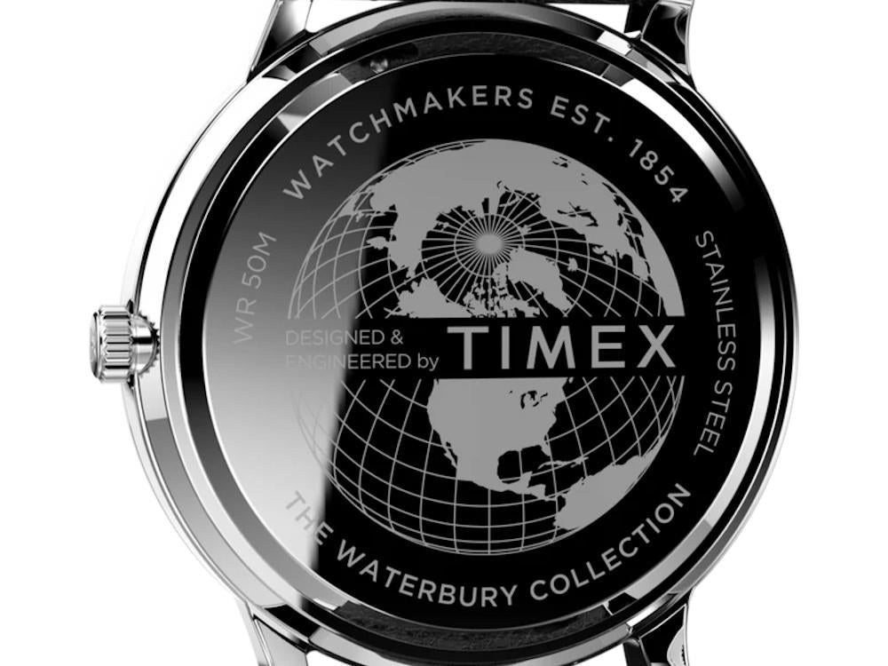 Montre à Quartz Timex The Waterbury, Blanc, 40 mm, TW2U88400