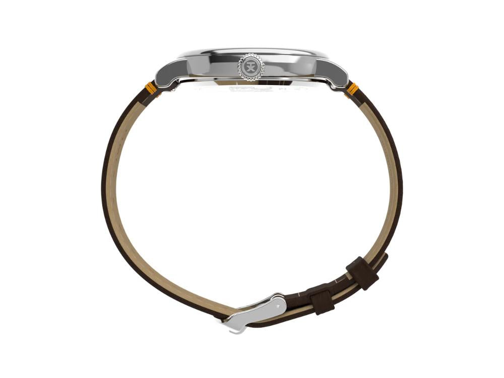 Montre à Quartz Timex Standard Laiton, Blanc, 40 mm, TW2W44300