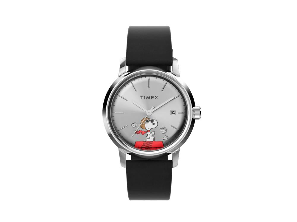 Montre Automatique Timex Marlin Peanuts Snoopy Flying Ace, 40 mm, TW2W49600