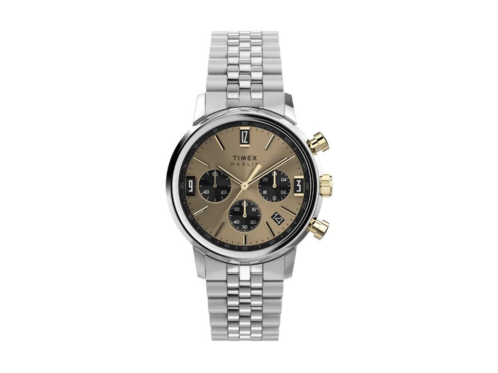 Montre à Quartz Timex Marlin, Bronze, 40 mm, TW2W60100