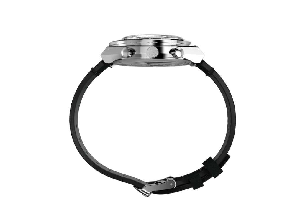 Montre à Quartz Timex Q Timex Chronograph x Peanuts Snoopy, Blanc, TW2W68900