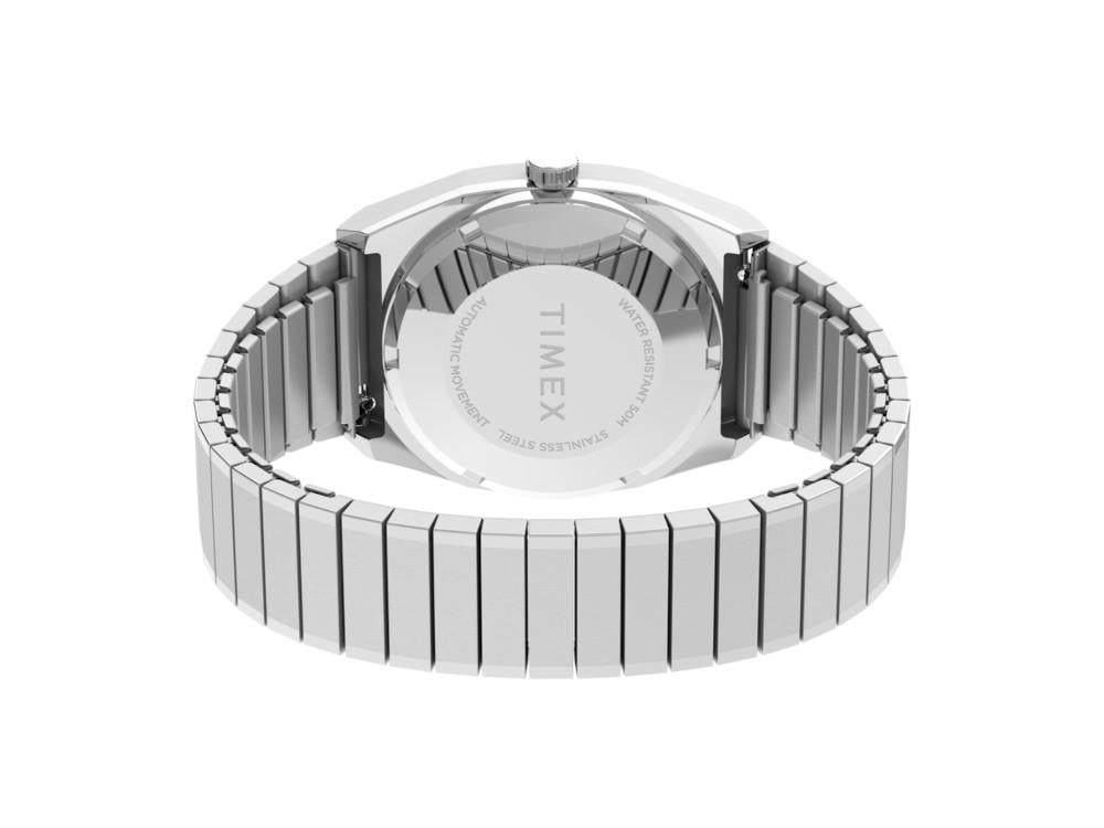 Montre Automatique Timex E Line, Blanc, 34 mm, TW2W70800