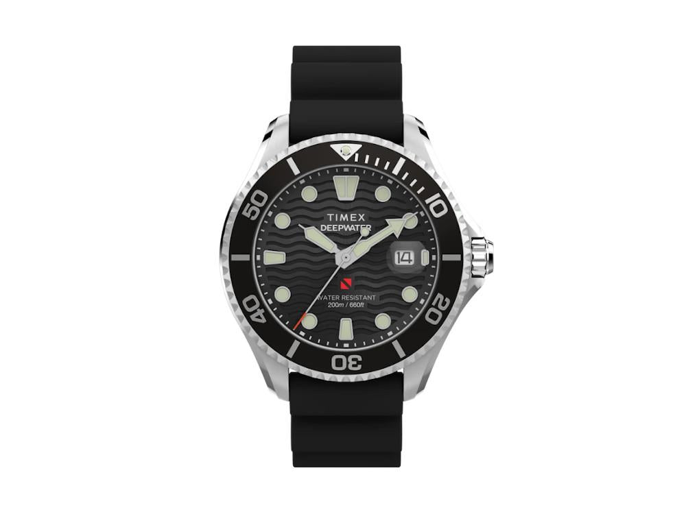 Montre à Quartz Timex DeepWater, Noir, 44 mm, TW2W81600