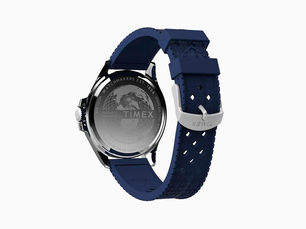 Montre à Quartz Timex Trend Harborside Coast, Bleu, 44 mm, TW2Y05000