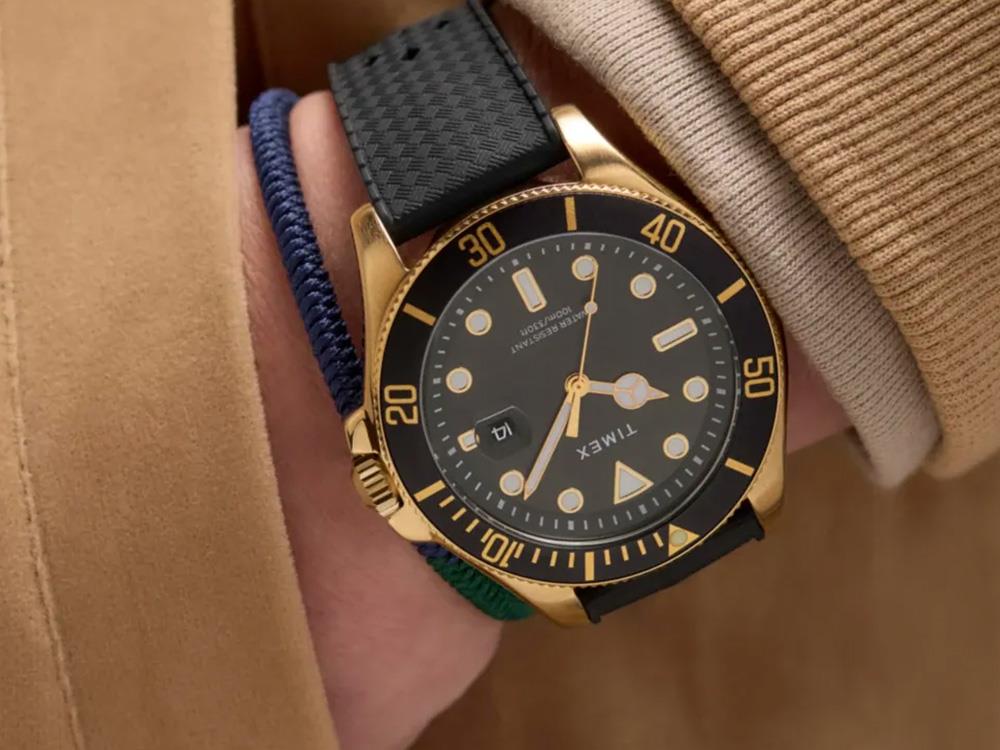 Montre à Quartz Timex Trend, Vert, 44 mm, TW2Y05300