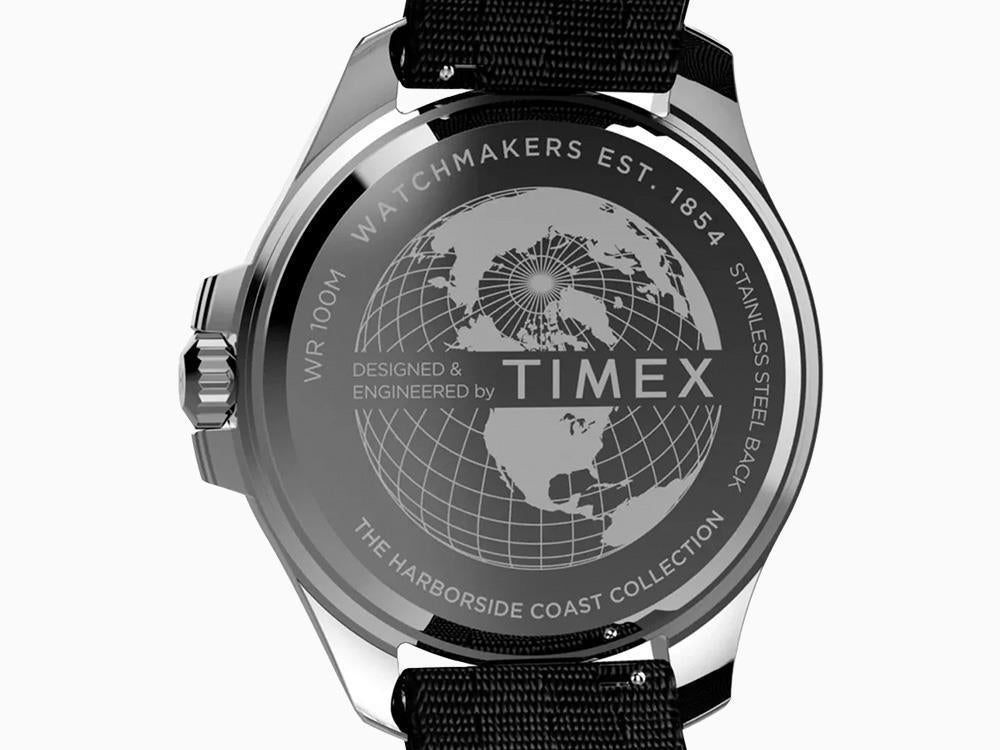 Montre à Quartz Timex Trend Harborside Coast, Noir, 44 mm, TW2Y09200