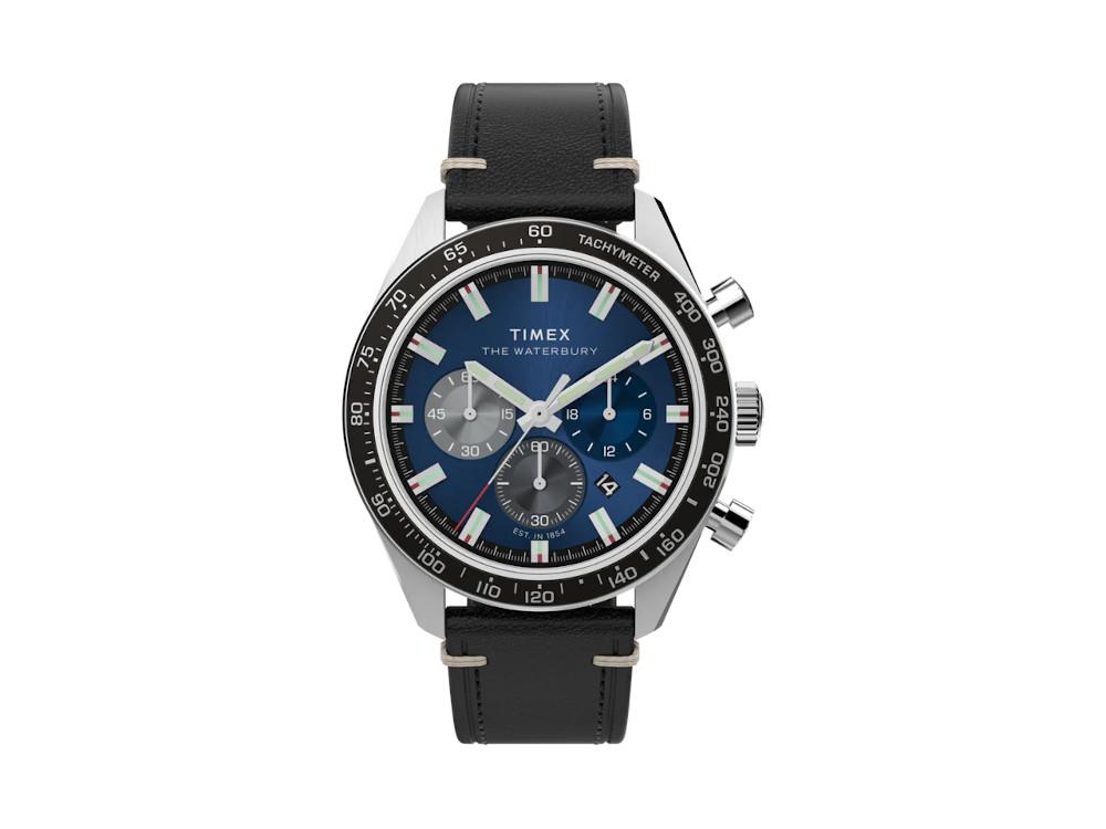 Montre à Quartz Timex The Waterbury, Bleu, 41 mm, TW2Y18600