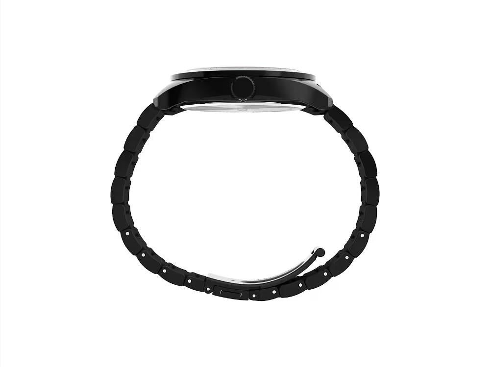 Montre à Quartz Timex Weston, Acier Recyclé, Noir, 45 mm, TW2Y22800