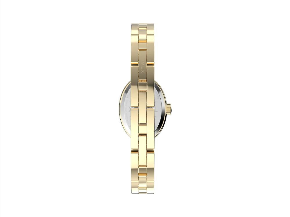 Montre à Quartz Timex Cavatina, Laiton, Blanc, 19mm, TW2Y26700