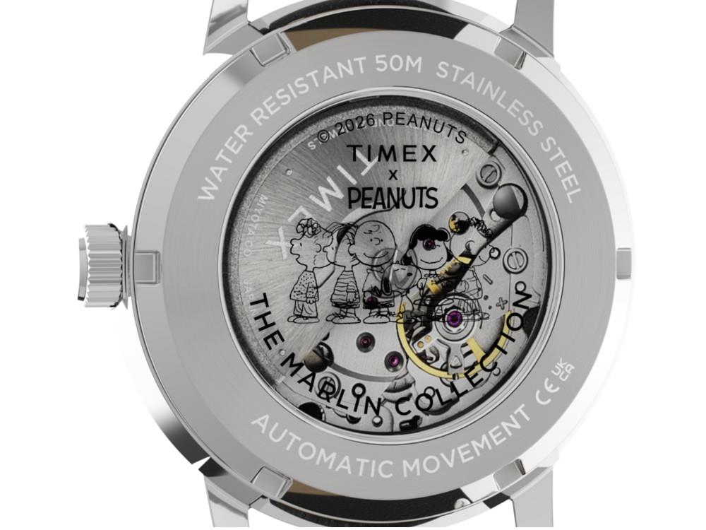 Montre Automatique Timex Marlin Peanuts x Football/Soccer, 40 mm, TW2Y53800