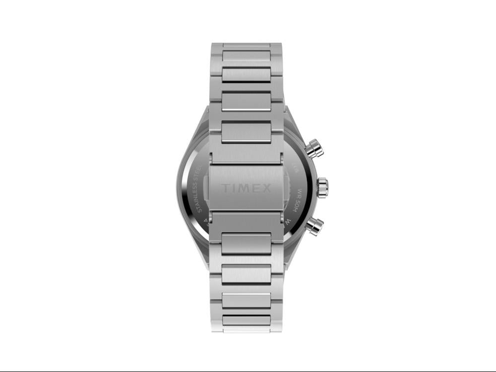 Montre à Quartz Timex Q Timex Continental, Bleu, 40 mm, Chronographe, TW2Y55900