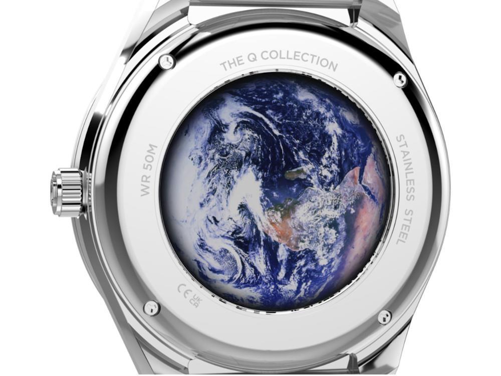 Montre à Quartz Timex Q Timex x NASA, Noir, 40 mm, TW2Y56700