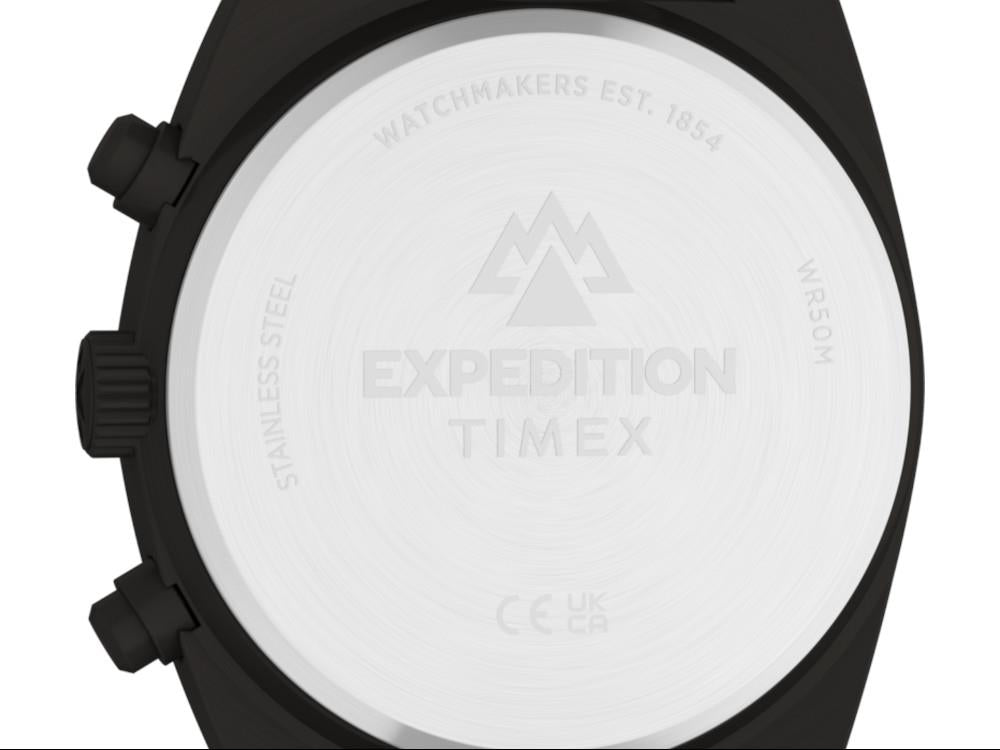 Montre à Quartz Timex Expedition Capstone, Noir, 41 mm, Chronographe, TW2Y61100