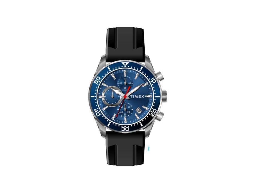 Montre à Quartz Timex Trend Ridgefield, Bleu, 42 mm, TW2Y62300