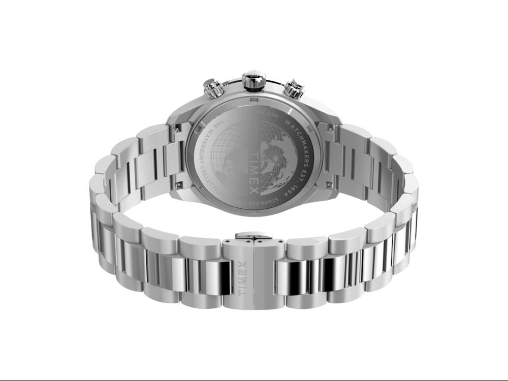 Montre à Quartz Timex Marlin, Bleu, 40 mm, Chronographe, TW2Y66500