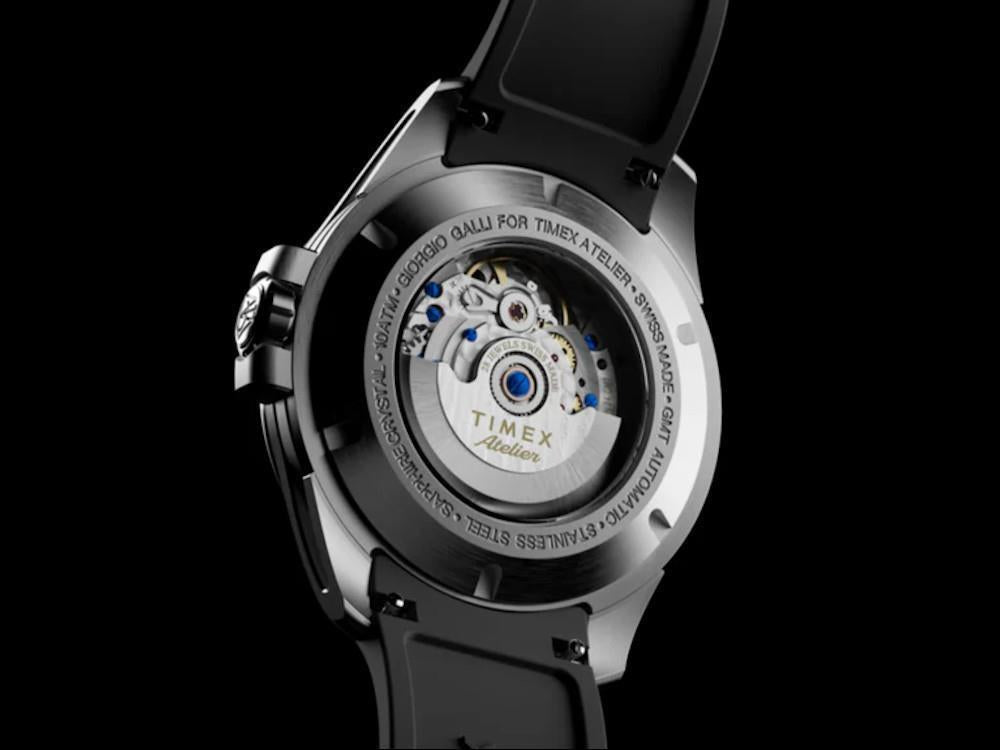 Montre Automatique Timex Atelier GMT24 M1a, Noir, 40 mm, TW2Y72400