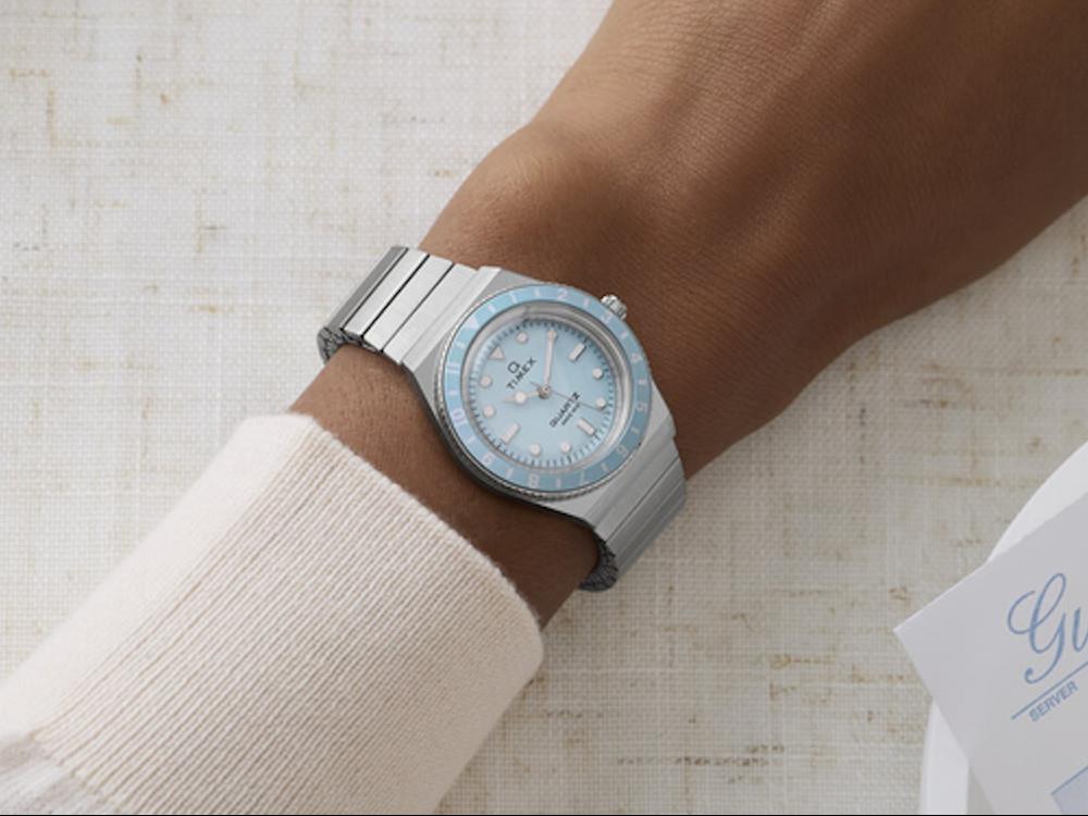 Montre à Quartz Timex Q Timex, Bleu, 30 mm, TW2Y77300