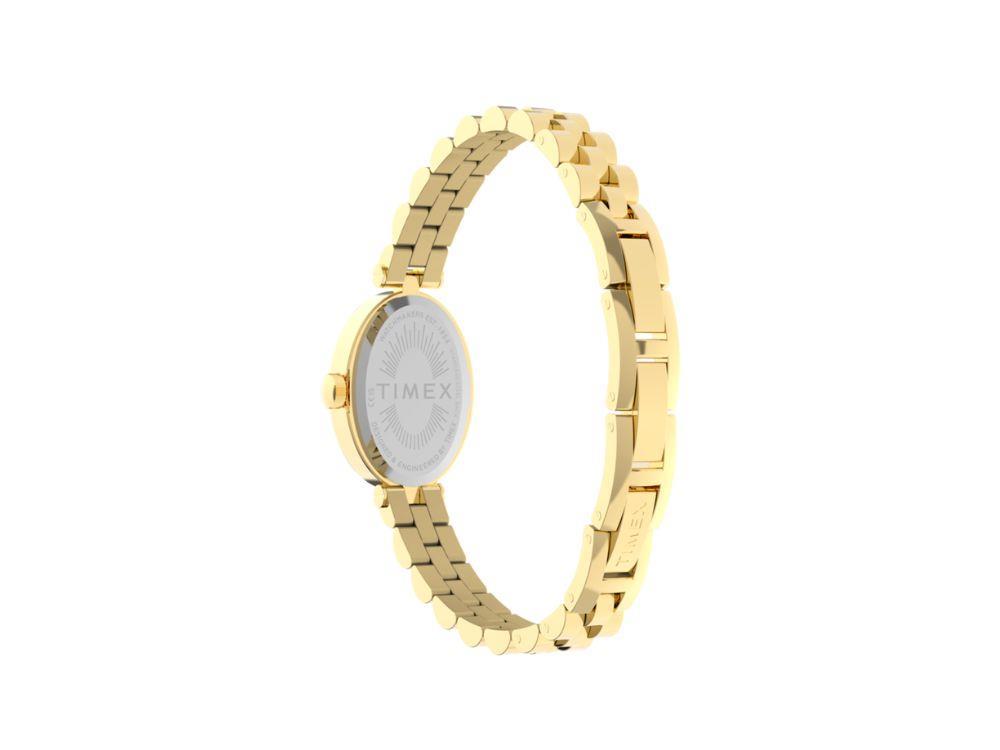 Montre à Quartz Timex Cavatina Main Line, Laiton, Doré, TW2Y90100
