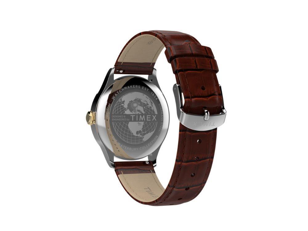 Montre à Quartz Timex The Waterbury Classic, Noir, 39 mm, TW2Y92100