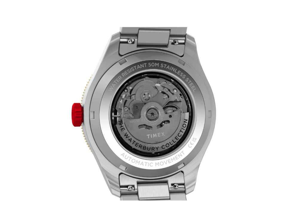 Montre Automatique Timex The Waterbury Heritage, Noir, 41.5 mm, TW2Y93500