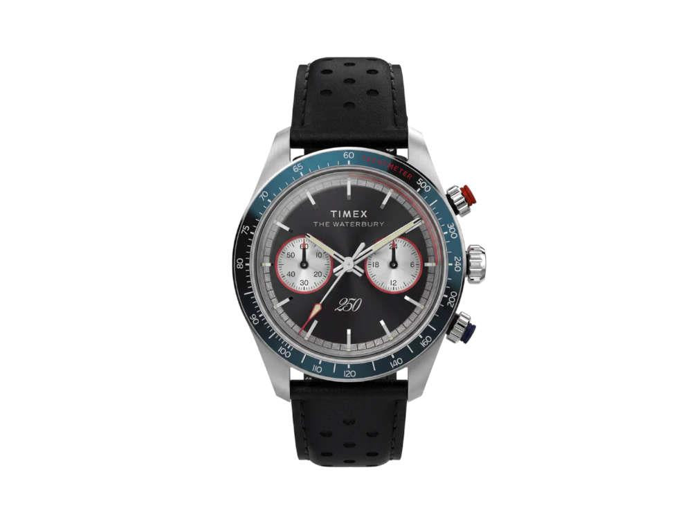 Montre à Quartz Timex Waterbury Heritage America 250, Noir, 39 mm, TW6A06000