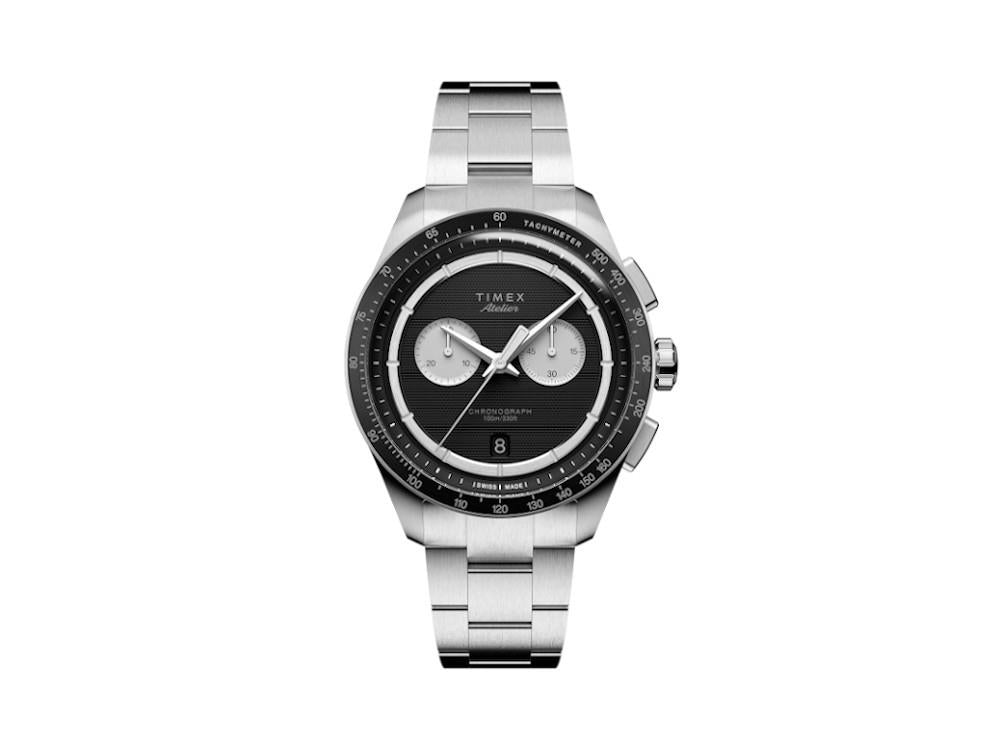 Montre à Quartz Timex Atelier Chronograph M1q, Noir, 40 mm, TW6A06900
