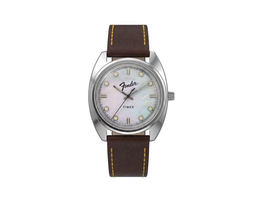 Montre à Quartz Timexx Fender, Argent, 37 mm, TW6A14700