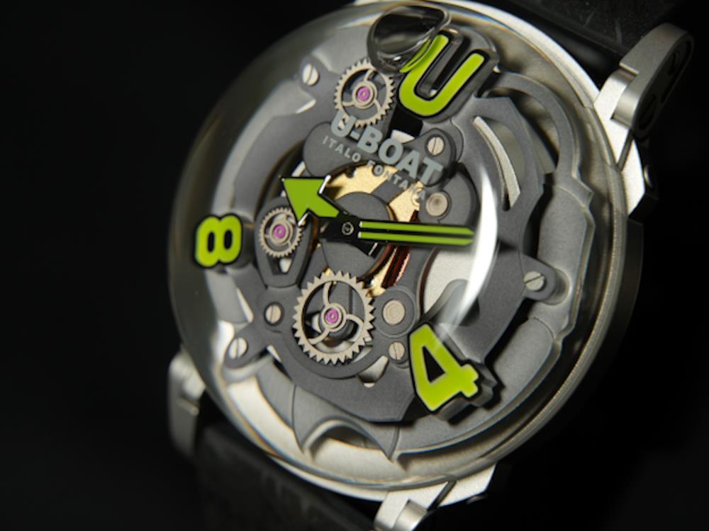 Montre à Quartz U-Boat U-65 PVD Green, 44 mm, 3351