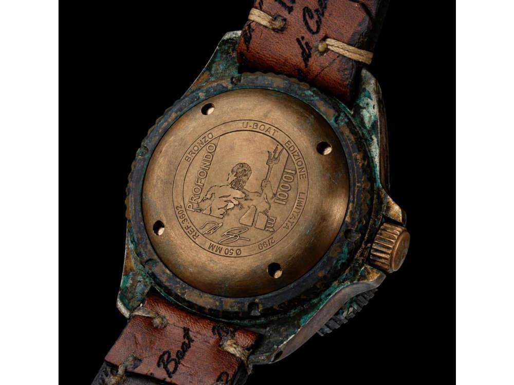 Montre Automatique U-Boat Profondo 50mm 10001 Edition Limitée, 3602