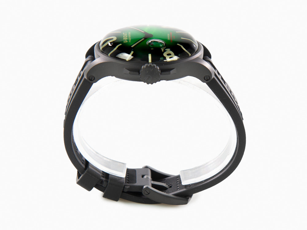 Montre à Quartz U-Boat Capsoil Darkmoon Soleil Green IPB, 44 mm, 8698