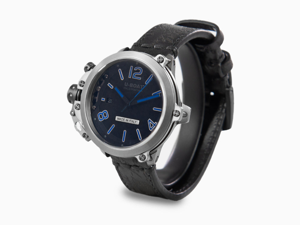 Montre Automatique U-Boat Capsule, PVD, 45 mm, Noir, PVD, Edition Limitée, 8808