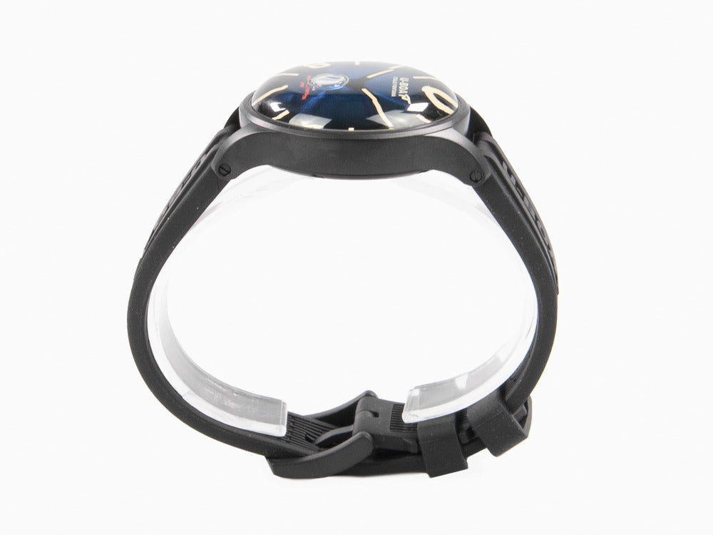 Montre à Quartz U-Boat Capsoil Darkmoon, Acier Inoxydable, PVD, 40mm, Bleu, 9020