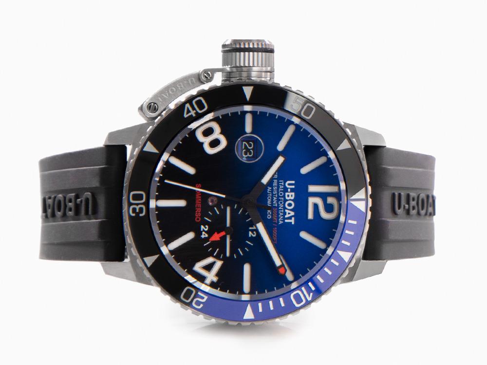 Montre Automatique U-Boat Classico Sommerso Ghiera Ceramica Blue, 46 mm, 9519