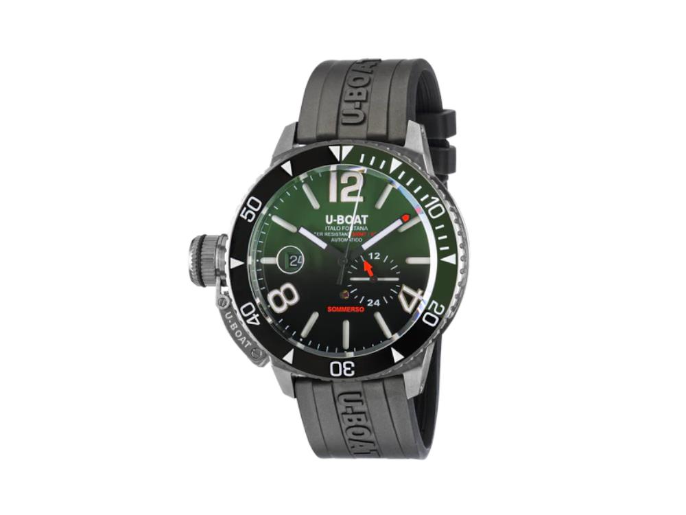 Montre Automatique U-Boat Classico Sommerso Ghiera Ceramica Verde, 46 mm, 9520