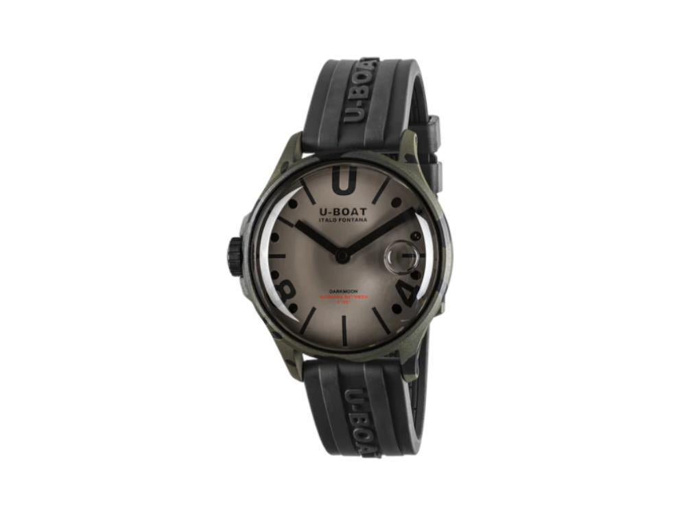 Montre à Quartz U-Boat Capsoil Darkmoon Curve Camouflage, 40 mm, Gris, 9551