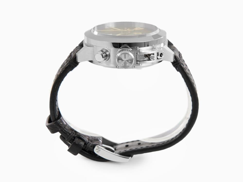 Montre Automatique U-Boat Classico Tungsteno Chronograph, Vert, 45 mm, 9581