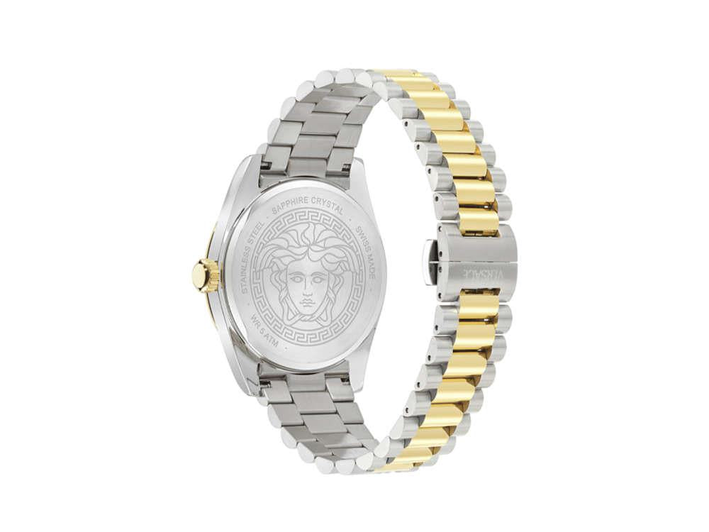 Montre à Quartz Versace Millenyium, PVD Or, Vert, 40 mm, VE0G00425
