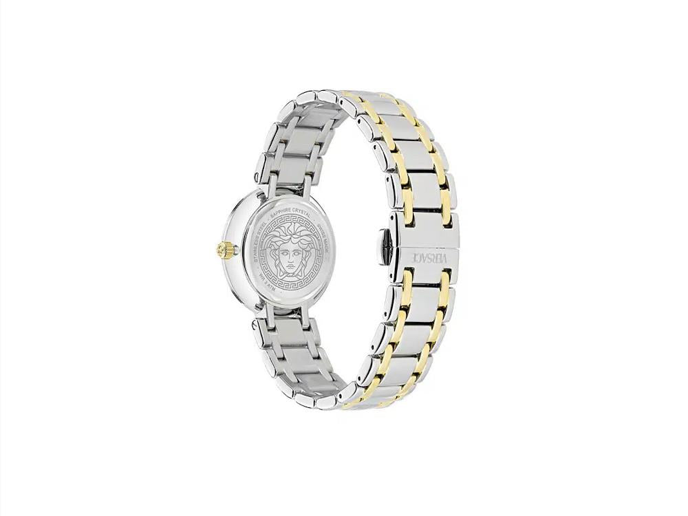 Montre à Quartz Versace Antlia, Acier Recyclé, 34 mm, VE0P00725