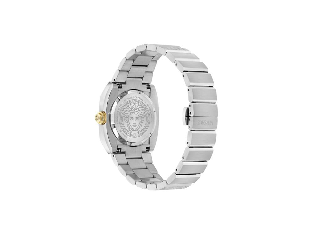 Montre à Quartz Versace Antares, Argent, 35 x 37 mm, Verre de saphir, VE0R00325