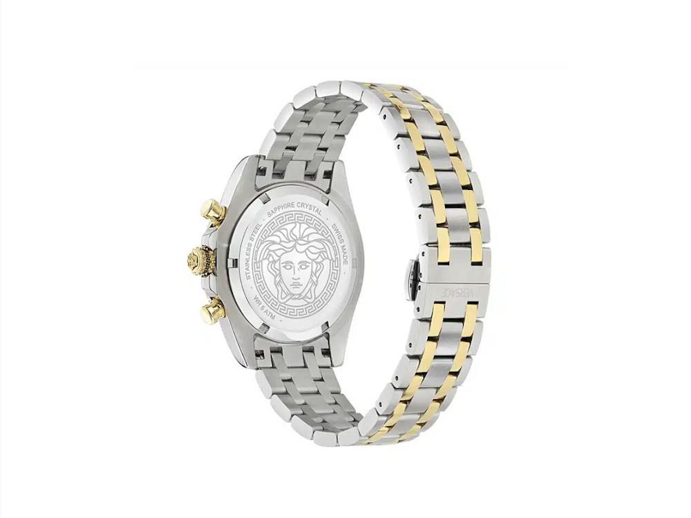 Montre Automatique Versace Fornax, Acier Recyclé, Vert, 43 mm, VE0W00425