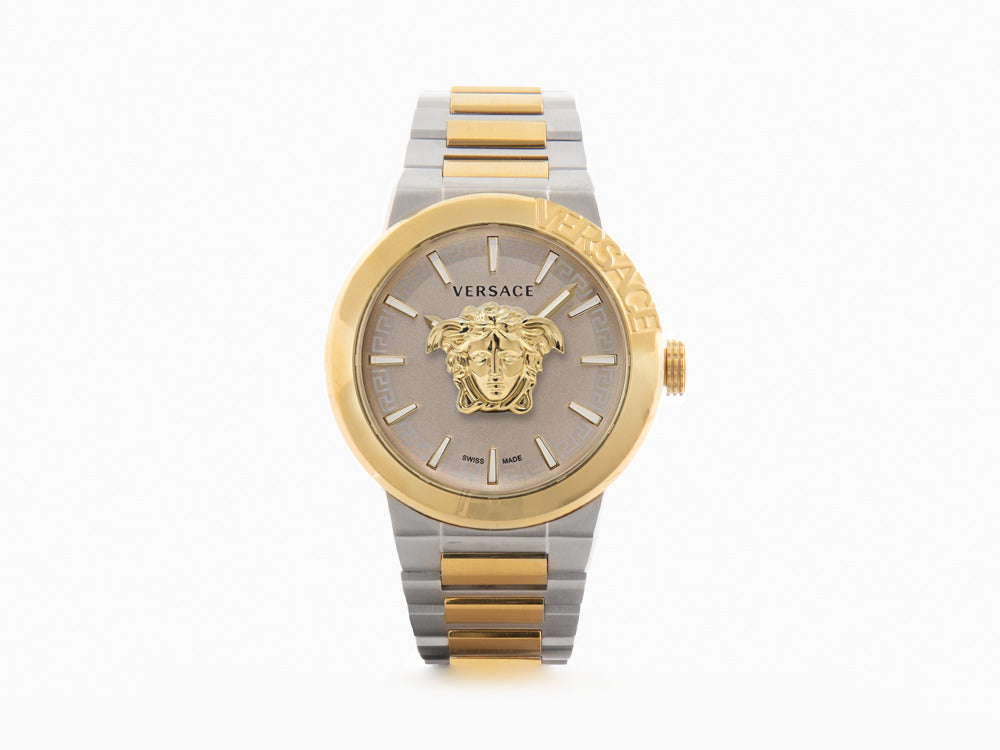 Montre à Quartz Versace Medusa Infinite, 47 mm, Verre de saphir, VE7E00423