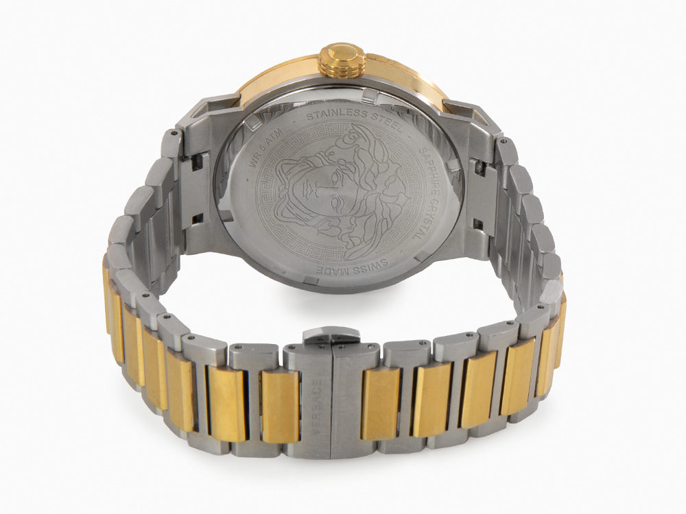Montre à Quartz Versace Medusa Infinite, 47 mm, Verre de saphir, VE7E00423