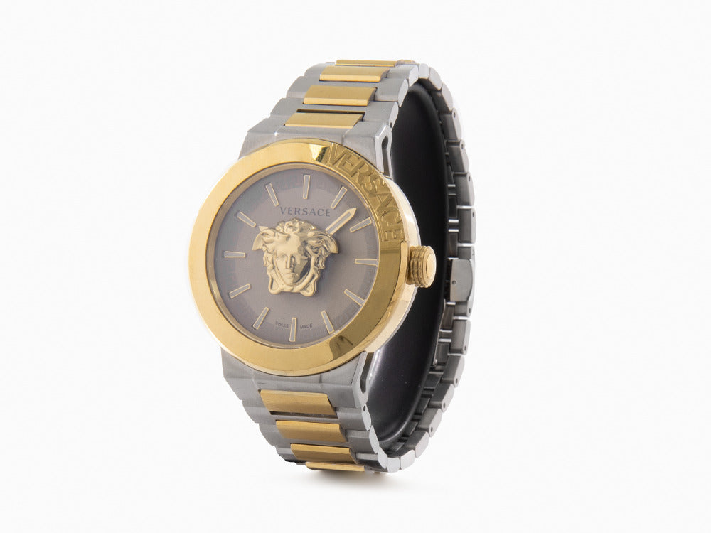Montre à Quartz Versace Medusa Infinite, 47 mm, Verre de saphir, VE7E00423