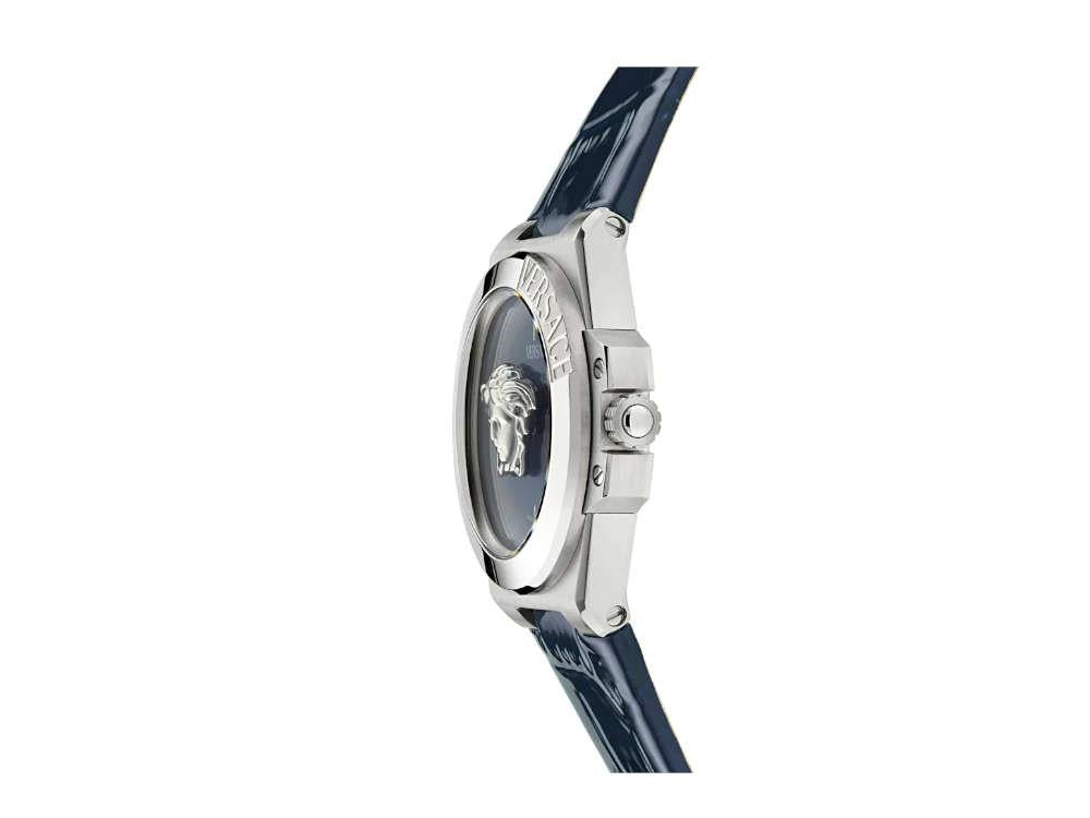 Montre à Quartz Versace HerA, Bleu, 37 mm, Verre de saphir, VE8D00124