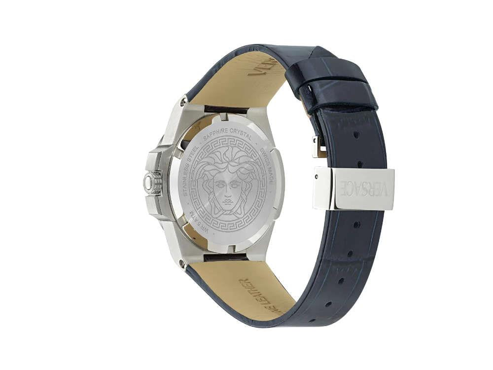 Montre à Quartz Versace HerA, Bleu, 37 mm, Verre de saphir, VE8D00124