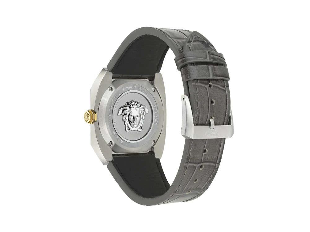 Montre à Quartz Versace Antares, Argent, 44 x 41.5 mm, Verre Saphir, VE8F00124