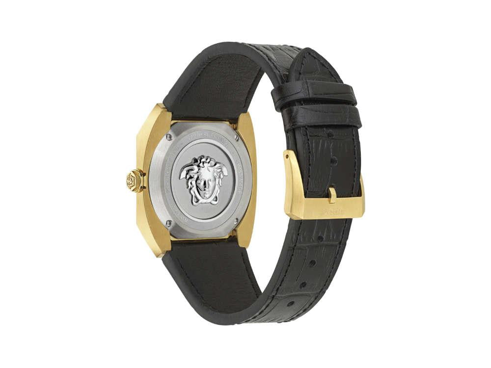 Montre à Quartz Versace Antares, PVD Or, Noir, 44 x 41.5 mm, VE8F00224