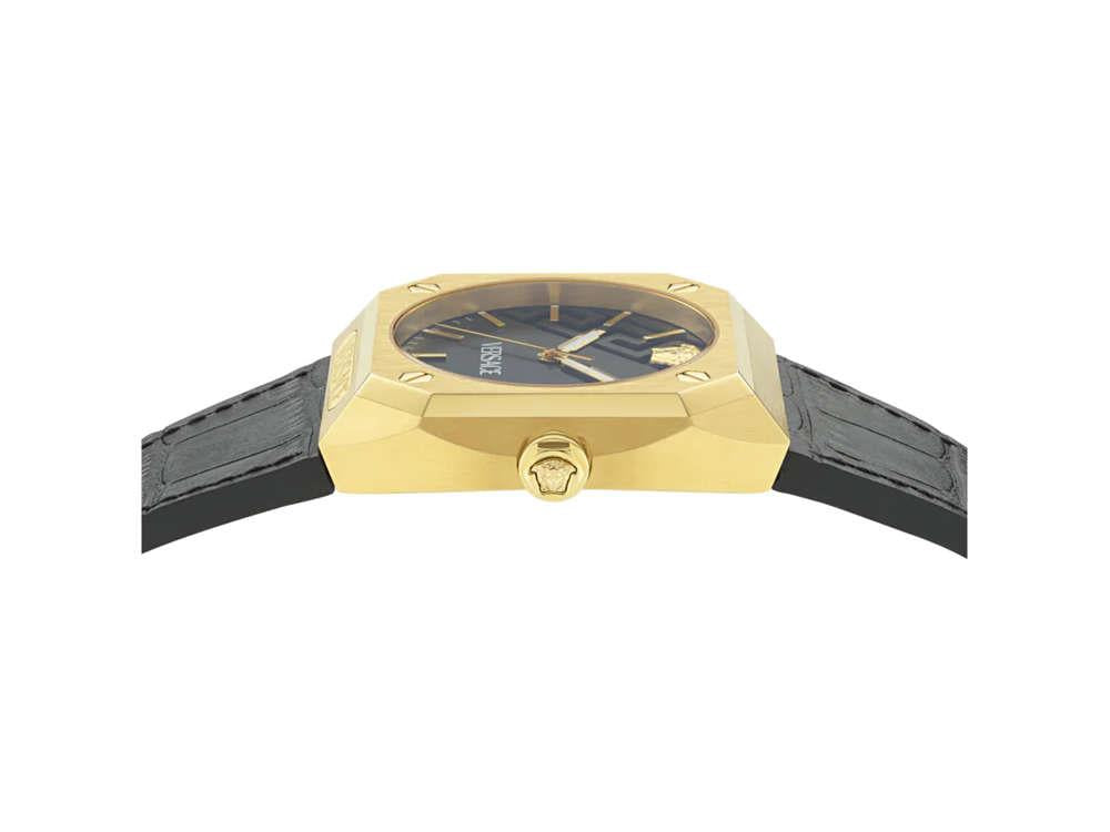 Montre à Quartz Versace Antares, PVD Or, Noir, 44 x 41.5 mm, VE8F00224